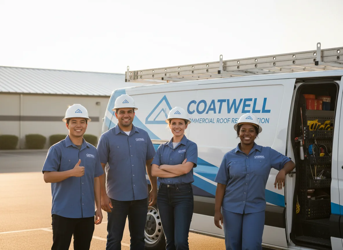 Commercial roof coating company in Le Mars, IA